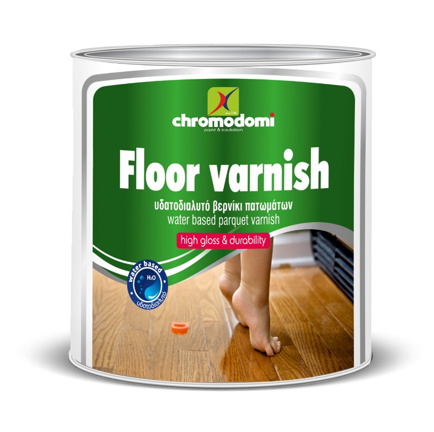 ლაქი წყლის ბაზაზე WATER FLOOR VARNISH 3LT — ლაქი